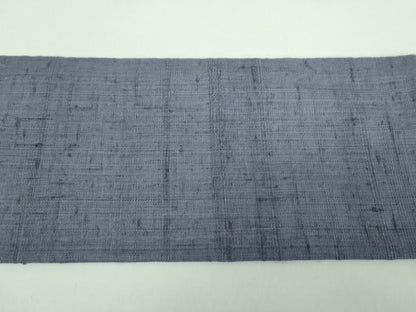 平和屋着物●蓑虫工芸作家　草苑白水　九寸名古屋帯　生紬　歌舞伎　正絹　逸品　DABB4802ps