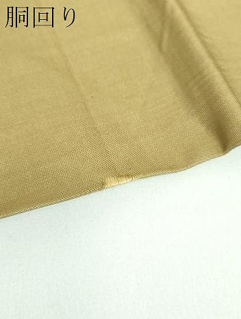 平和屋着物●九寸名古屋帯　総手刺繍　御所車花文　金銀糸　正絹　逸品　DABB4829ps