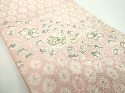 平和屋着物●九寸開き名古屋帯　総絞り　辻が花　正絹　逸品　DABB4849ps