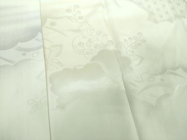 平和屋着物●上質な長襦袢　無双仕立て　辻が花地紋　暈し染め　正絹　逸品　DABB4911ps