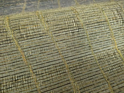 平和屋着物●全通柄袋帯　本泥染　虹彩　金糸　さが美扱い　正絹　逸品　未使用　DABB4961ps