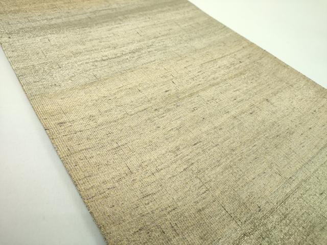 平和屋着物●全通柄袋帯　作家物　純金綴錦　平安五彩　段霞文　金銀糸　正絹　逸品　DABB4991ps