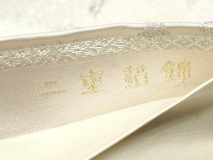 平和屋着物◎六通柄袋帯　大原の里　二重箔錦　正絹　逸品　DABB5039qa
