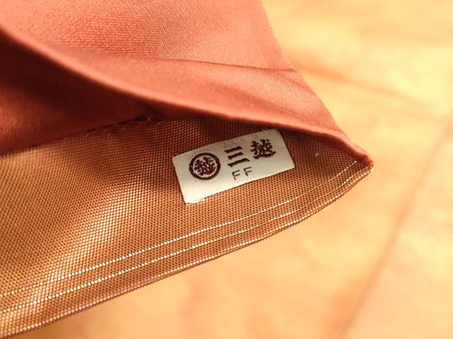 平和屋着物◎太鼓柄袋帯 唐織 飛鶴枝松文 金糸 三越扱い 正絹 逸品 DABB5218qa