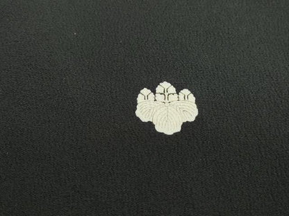 平和屋着物■豪華黒留袖 作家物 駒刺繍 立波文 金彩 正絹 逸品 DABB5257qa