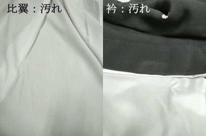 平和屋着物■豪華黒留袖　渡橋飛鶴風景文　暈し染め　正絹　逸品　DABB5308qa