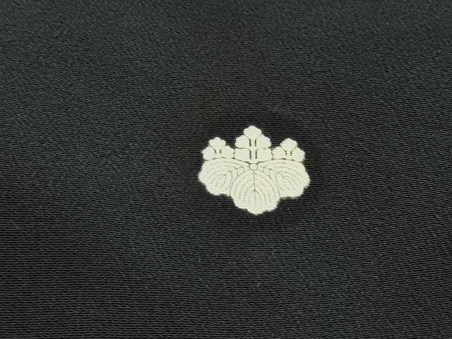 平和屋着物■豪華黒留袖　渡橋飛鶴風景文　暈し染め　正絹　逸品　DABB5308qa