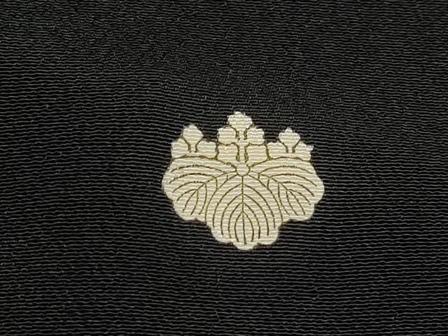 平和屋着物■豪華黒留袖　駒刺繍　草花文　ラインストーン　金銀彩　正絹　逸品　DABB5320qa