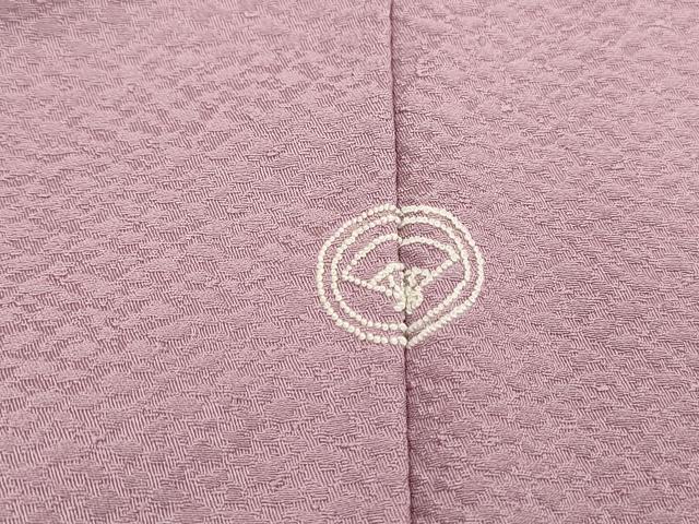 平和屋着物■中国三大刺繍 スワトウ刺繍 汕頭刺繍 無地絵羽訪問着 絵巻花文 紅藤色 正絹 逸品 DABB5354qa