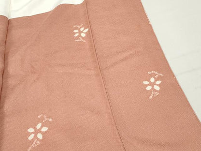 平和屋着物■訪問着 絞り 刺繍 鹿の子花文 金彩 正絹 逸品 DABB5387qa