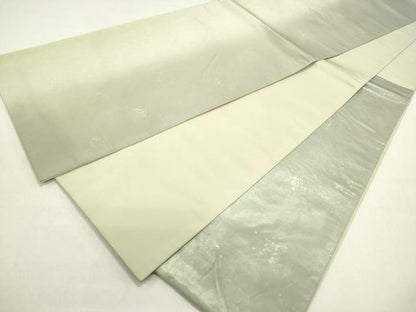 平和屋着物◎六通柄袋帯 霞文 引箔 さが美扱い 正絹 逸品 DABB6629ea