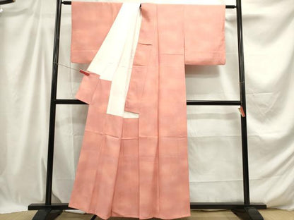 平和屋着物■上質な小紋　霞文　暈し染め　正絹　逸品　DABB6682ea