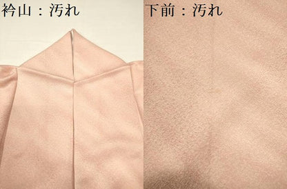 平和屋着物■上質な小紋 斜縞 暈し染め 正絹 逸品 DABB6705ea
