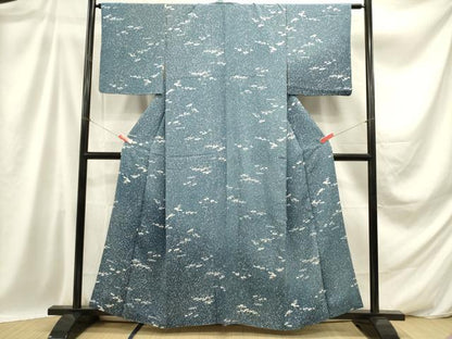 平和屋着物■訪問着 霞文 抽象文様 たたき染め 正絹 逸品 DABB6712ea