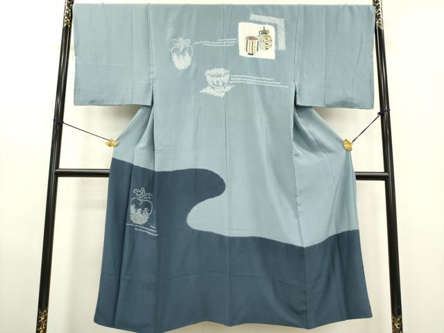 平和屋着物■男性 長襦袢 袷 仕覆 茶道具 正絹 逸品 DABB6810ea