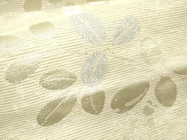 平和屋着物＊夏物 六通柄袋帯 風衣 蛇籠萩文 金銀糸 正絹 逸品 DABB6928ea