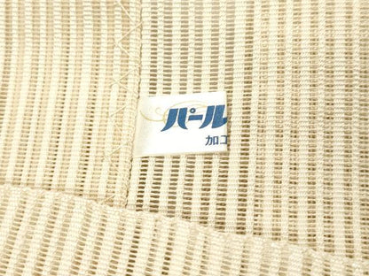 平和屋着物＊夏物 絽綴れ 八寸名古屋帯 枝椿 桔梗 金銀糸 正絹 逸品 DABB6932ea