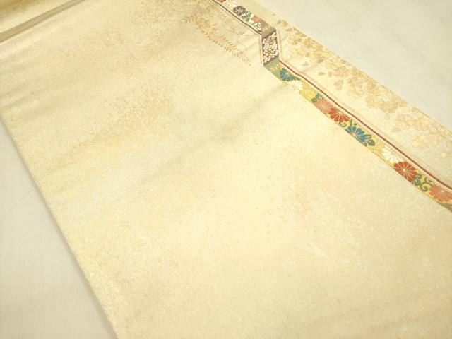 平和屋着物◎六通柄袋帯　桃山献上　金銀糸　正絹　逸品　DABB7015op