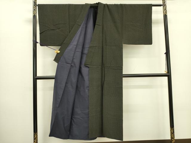 平和屋着物■男性　紬　霞文　正絹　逸品　DABB7048op