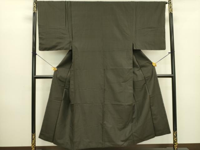 平和屋着物■男性　紬　抽象文様　正絹　逸品　DABB7053op