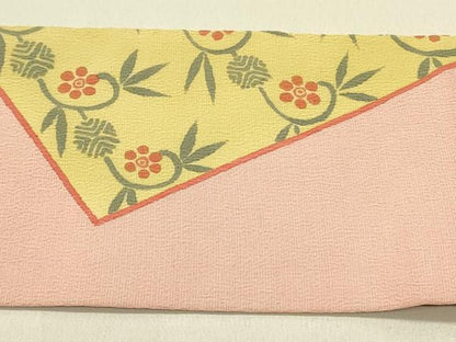 平和屋着物●九寸名古屋帯 作家物 猫 ネコ 鬼しぼ縮緬 正絹 逸品 DABB7112op