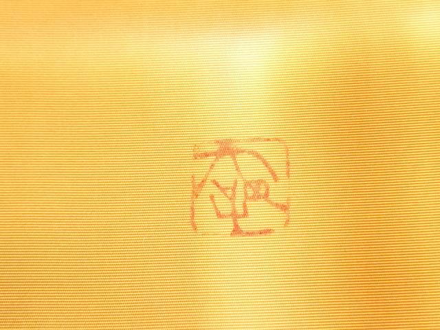平和屋着物●虹色創家 本郷大田子 塩瀬 九寸開き名古屋帯 流水文 正絹 逸品 DABB7272op