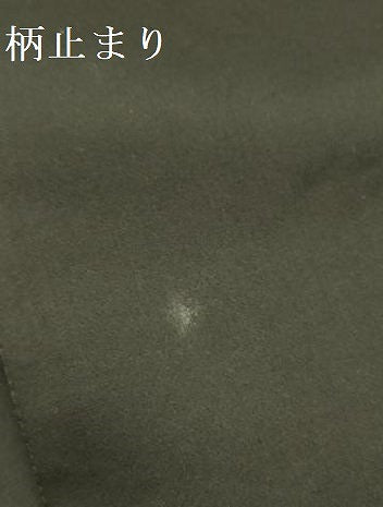 平和屋着物●六通柄袋帯 草花 黒地 金糸 正絹 逸品 DABB7313op
