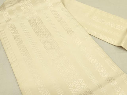 平和屋着物●本場筑前博多織　九寸名古屋帯　献上　逸品　DABB7353op