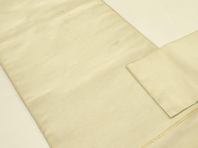 平和屋着物●爪掻き本綴れ つけ帯 花鳥文 金銀糸 正絹 逸品 DABB7413op
