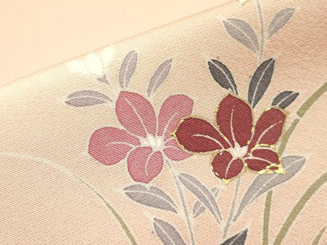 平和屋着物■訪問着 花車文 暈し染め 金彩 正絹 逸品 DABB7456op