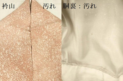 平和屋着物■上質な小紋 草花文 正絹 逸品 DABB7462op