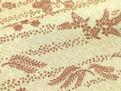 平和屋着物■上質な小紋 草花 金彩 ますいわ屋扱い 正絹 逸品 DABB7484op