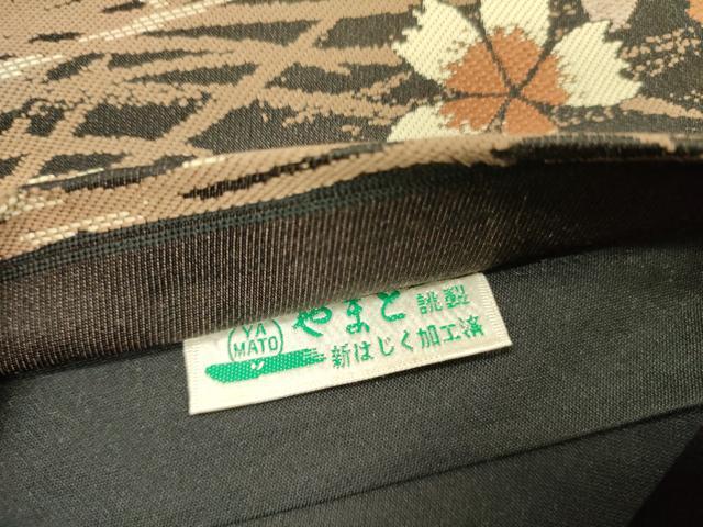 平和屋着物●こむさでもーど・COMME CA DU MODE 六通柄袋帯 舞桜 芝 やまと誂製 正絹 逸品 DABB7555op