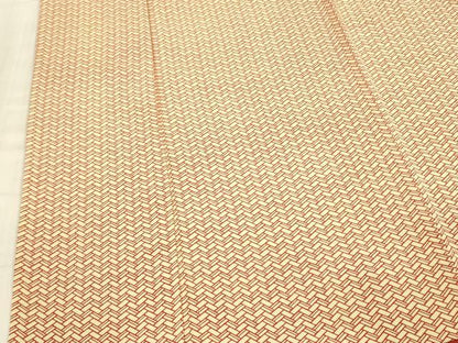 平和屋着物■上質な小紋 桧垣文 正絹 逸品 DABB7656op