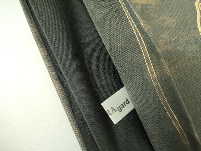 平和屋着物●六通柄袋帯 鏡裏華鳥文 金糸 引箔 ますいわ屋扱い 正絹 逸品 未使用 DABB7701op
