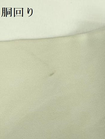 平和屋着物●塩瀬 九寸名古屋帯 風景文 ろうけつ染め 正絹 逸品 DABB7716op