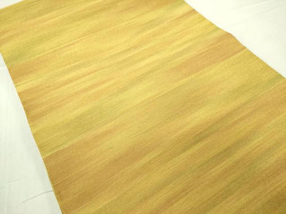 平和屋着物●爪掻き本綴れ　八寸名古屋帯　霞文　正絹　逸品　DABB7774op
