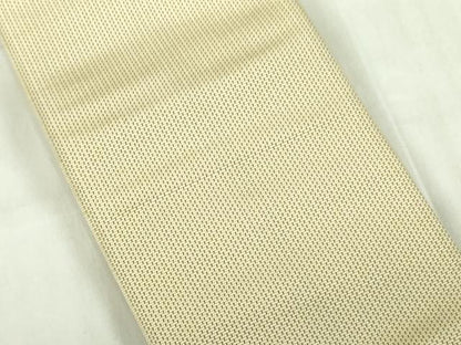 平和屋着物●男性　本場筑前博多織　角帯　抽象文様　正絹　逸品　DABB7781op