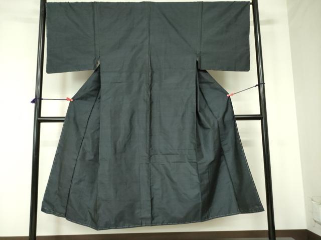 平和屋着物■男性　本場大島紬　亀甲柄　正絹　逸品　DABB7906op