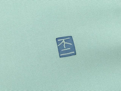 平和屋着物●塩瀬　九寸開き名古屋帯　作家物　草花　ろうけつ染め　逸品　DABB7985op