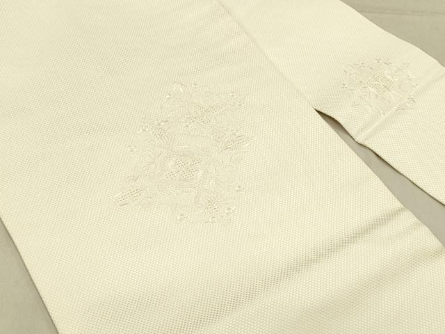 平和屋着物●中国三大刺繍　スワトウ刺繍　汕頭刺繍　総刺繍　九寸名古屋帯　花菱文　正絹　逸品　DABB7996op