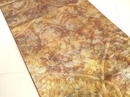 平和屋着物◎西陣 六通柄袋帯 葡萄蔦の葉文 鳥 引箔 正絹 逸品 DABB8232xg