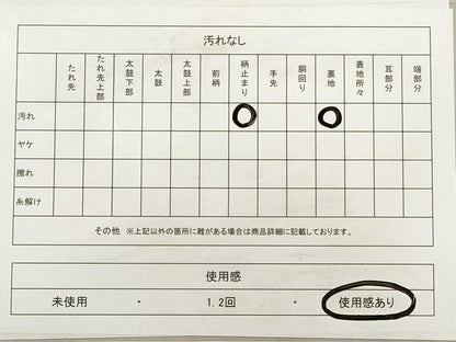平和屋着物◎六通柄袋帯　唐織　ふたみ　屏風絵　金糸　正絹　逸品　DABB8361xg