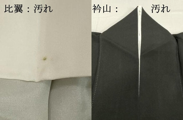平和屋着物■豪華黒留袖　渡橋風景花文　暈し染め　金彩　正絹　逸品　DABB8576cd