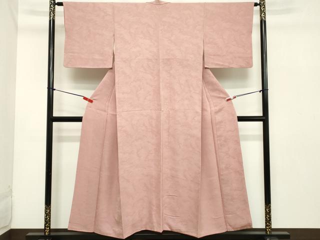 平和屋着物■上質な色無地 立波地紋 虹色 正絹 逸品 DABB8604cd