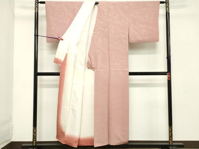 平和屋着物■上質な色無地 立波地紋 虹色 正絹 逸品 DABB8604cd