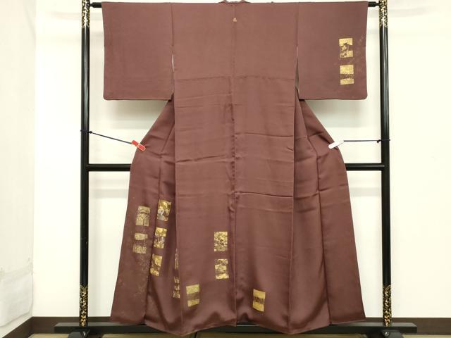 平和屋着物■訪問着 刺繍 色紙花文 舞桜 金彩 正絹 逸品 DABB8619cd