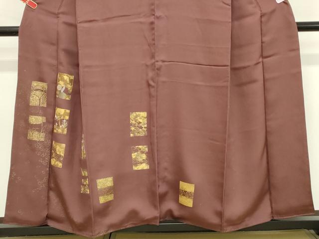 平和屋着物■訪問着 刺繍 色紙花文 舞桜 金彩 正絹 逸品 DABB8619cd