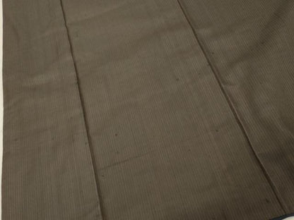 平和屋着物■男性　紬　間道　正絹　逸品　DABB8674cd
