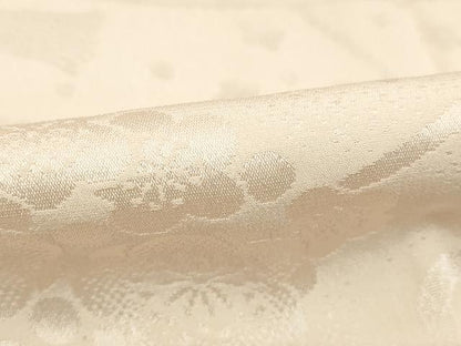 平和屋着物■長襦袢　無双仕立て　草花地紋　正絹　逸品　DABB8692cd